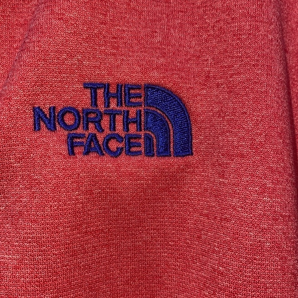 The North Face Women’s Orange Full Zip Hoodie Jacket Size Medium - Picture 9 of 14